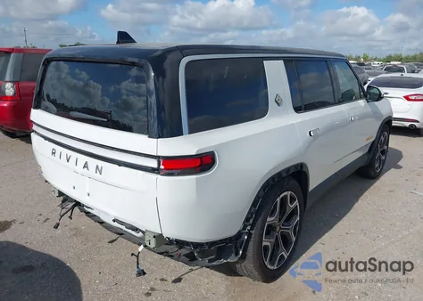 2024 Rivian R1S Adventure Quad Motor Large Pack z USA, uszkodzony, nr VIN 7PDSGABA4RN038484
